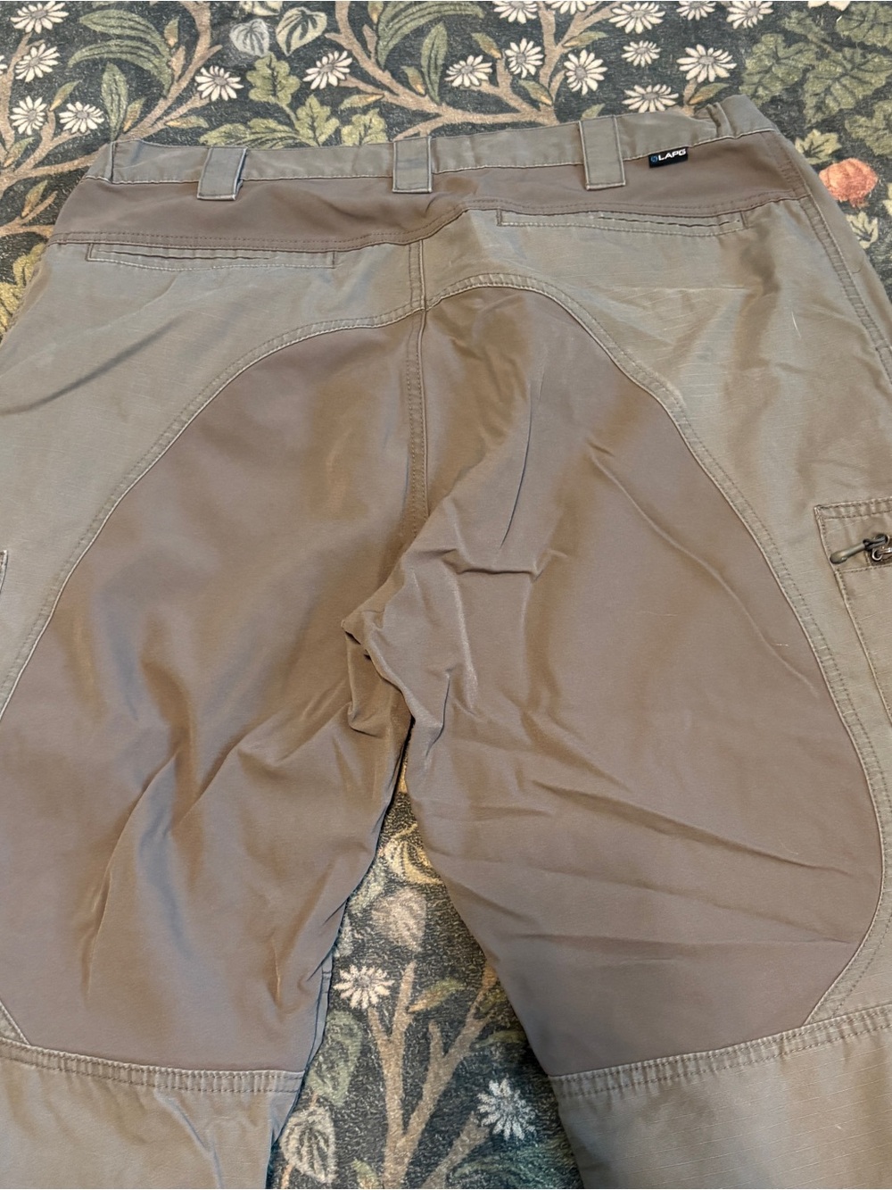 LAPG LA Police Gear Atlas Tactical Pants 38x32 Rip Stop Tan Reinforced Seat - Picture 10 of 10